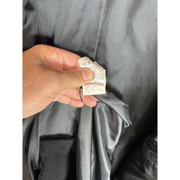 Eddie Bauer Coat Mens XL Wool Blend Peacoat Button Front Lined Classic Outdoor - Picture 5 of 14